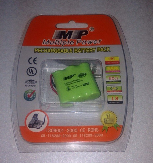     Multiple Power MP-404 3,6 V 300mAh Ni-MH